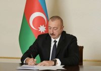 İlham Əliyev Sərəncam imzaladı